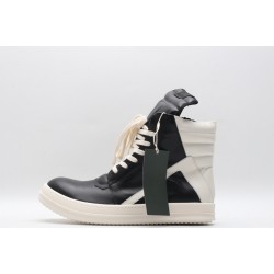 Rick Owens Geobasket Sneakers Black Milk