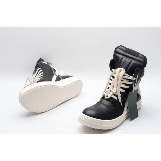 Rick Owens Geobasket Sneakers Black Milk