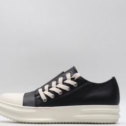 Rick Owens Low Sneaker Black Milk