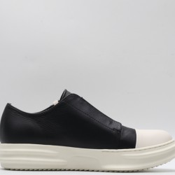 Rick Owens Low Sneaker Black Milk