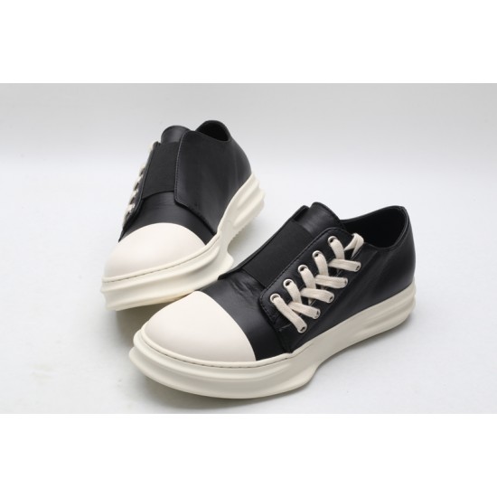 Rick Owens Low Sneaker Black Milk