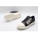 Rick Owens Low Sneaker Black Milk