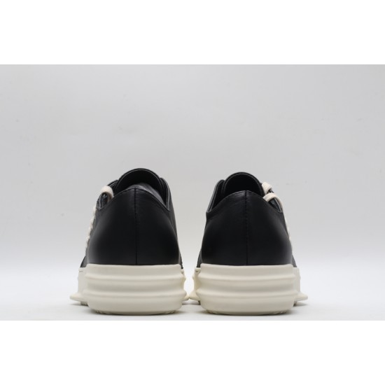 Rick Owens Low Sneaker Black Milk