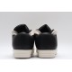 Rick Owens Jumbo Lace Padded Sneaks Low Black Milk