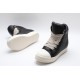 Rick Owens Luxor Jumbo Lace Padded Sneaks Black Milk