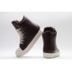 Rick Owens Luxor Jumbo Lace Padded Sneaks Burgundy Milk