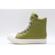 Rick Owens Luxor Jumbo Lace Padded Sneaks Oliver Milk