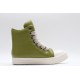 Rick Owens Luxor Jumbo Lace Padded Sneaks Oliver Milk