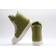 Rick Owens Luxor Jumbo Lace Padded Sneaks Oliver Milk