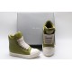 Rick Owens Luxor Jumbo Lace Padded Sneaks Oliver Milk