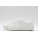 Valentino Garavani Low-Top Paneled Buffed Calfskin Sneaker White