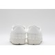 Valentino Garavani Low-Top Paneled Buffed Calfskin Sneaker White