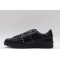 Valentino Garavani Low-Top Paneled Buffed Calfskin Sneaker Black Studded