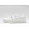 Valentino Garavani Low-Top Paneled Buffed Calfskin Sneaker White Gold