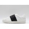 Valentino Garavani Low-Top Paneled Buffed Calfskin Sneaker White Black