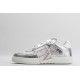 Valentino Garavani VL7N Sneaker Low Top Metallic Silver