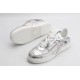 Valentino Garavani VL7N Sneaker Low Top Metallic Silver