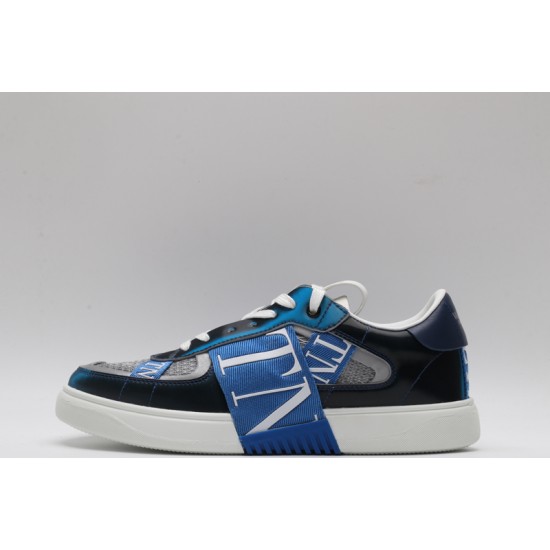 Valentino Garavani VL7N Sneaker Low Top Black Grey Royal Blue