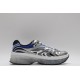 Valentino Garavani  S-2960 Sneakers Low-top Paneled Mesh Silver Electric blue