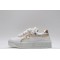 Valentino Garavani Nappa Leather Sneakers White Gold One Stud X