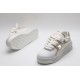 Valentino Garavani Nappa Leather Sneakers White Gold One Stud X