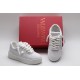 Valentino Garavani Nappa Leather Sneakers White One Stud X