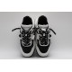 Valentino Garavani Nappa Leather Sneakers Black White Silver One Stud X