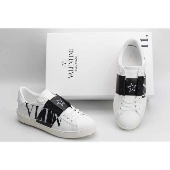 Valentino Garavani  Open 'VLTN' Sneakers White Black