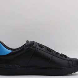 Valentino Garavani  Open 'VLTN' Sneakers Black Blue