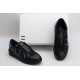 Valentino Garavani  Open 'VLTN' Sneakers Black Blue