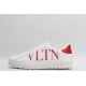 Valentino Garavani  Open 'VLTN' Sneakers White Red