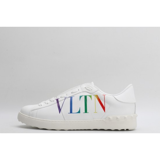 Valentino Garavani  Open 'VLTN' Sneakers White Multicolor