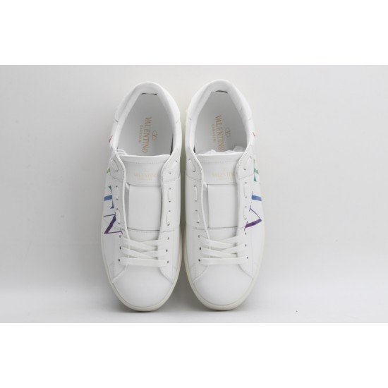 Valentino Garavani  Open 'VLTN' Sneakers White Multicolor