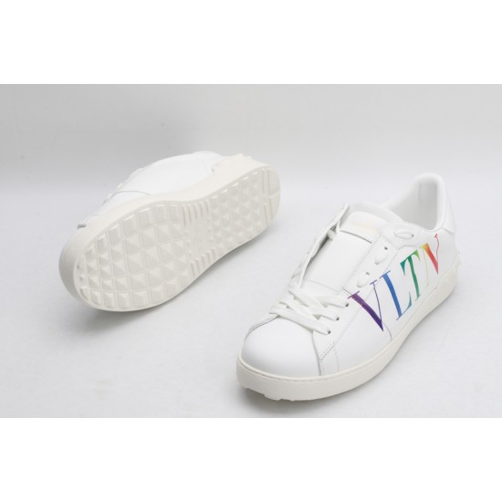 Valentino Garavani  Open 'VLTN' Sneakers White Multicolor