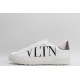 Valentino Garavani  Open 'VLTN' Sneakers White Black Copper