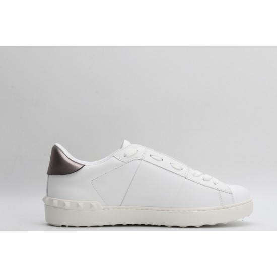 Valentino Garavani  Open 'VLTN' Sneakers White Black Copper