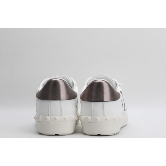 Valentino Garavani  Open 'VLTN' Sneakers White Black Copper