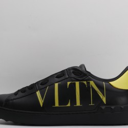 Valentino Garavani  Open 'VLTN' Sneakers Black Volt