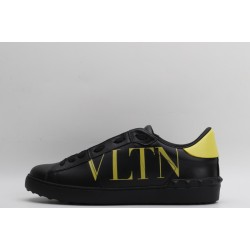 Valentino Garavani  Open 'VLTN' Sneakers Black Volt