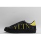 Valentino Garavani  Open 'VLTN' Sneakers Black Volt