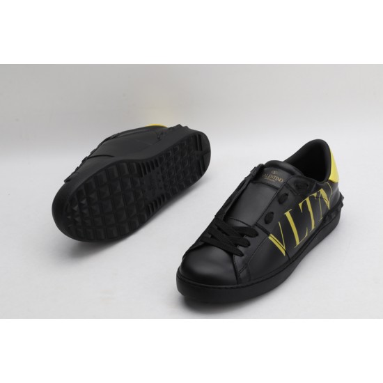 Valentino Garavani  Open 'VLTN' Sneakers Black Volt