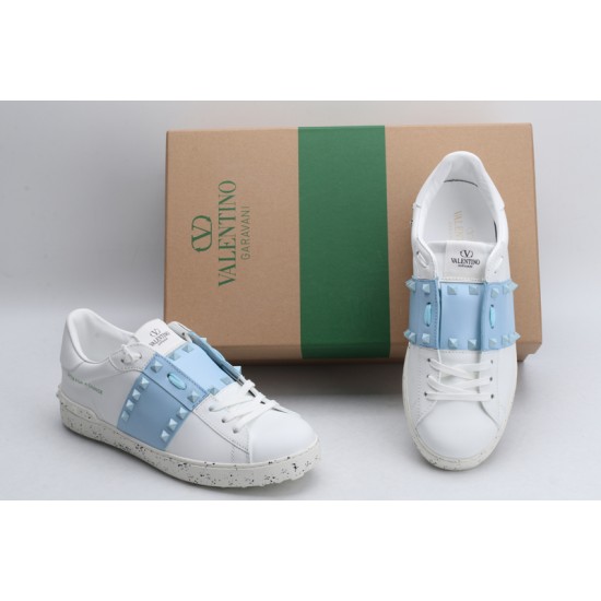 Valentino Garavani  Open For A Change Sneakers White UNC Blue