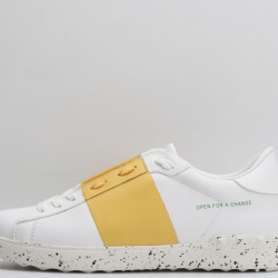 Valentino Garavani  Open For A Change Sneakers White Yellow