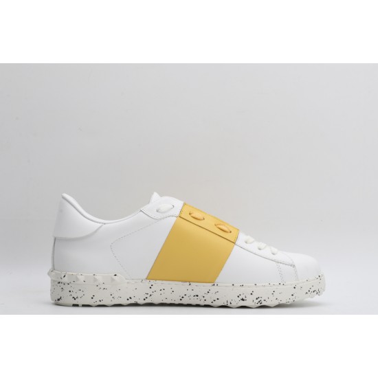 Valentino Garavani  Open For A Change Sneakers White Yellow