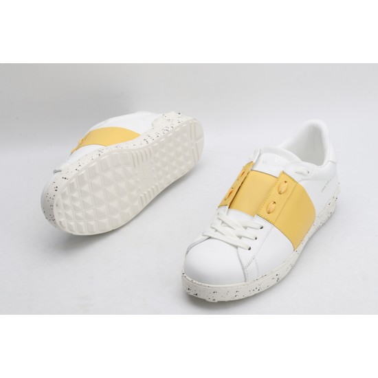 Valentino Garavani  Open For A Change Sneakers White Yellow