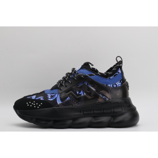 Versace Chain Reaction Black Royal Blue