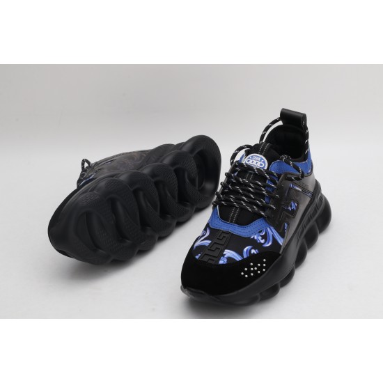 Versace Chain Reaction Black Royal Blue