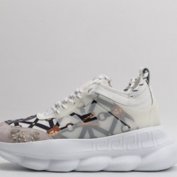 Versace Chain Reaction White Cool Grey