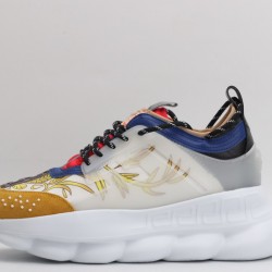 Versace Chain Reaction Multi-Color Rubber Suede