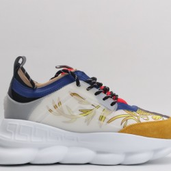 Versace Chain Reaction Multi-Color Rubber Suede